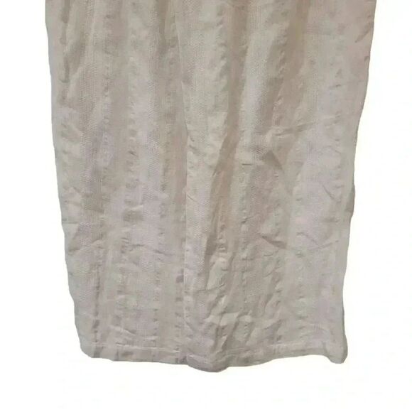 Volcom Women's White Cotton Sun Spent Drawstring Pants - Picture 9 of 12